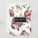 Pesquisar por teste padrão floral convites Vintage