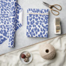 Pesquisar por leopardo papel de presente Azul