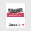 Pesquisar por boca adesivos Engraçado