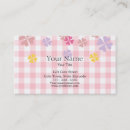 Pesquisar por tons macios cartao de visita Rosa