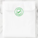 Pesquisar por marca de verificação adesivos Verde