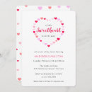 Pesquisar por os corações cor de rosa convites Para duches de bebês