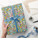 Pesquisar por flores do arco íris papel de presente Fofofo