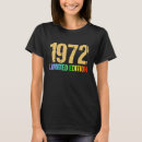 Pesquisar por 1972 camisas do aniversário camisetas 50º