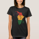 Pesquisar por mapa africano camisetas Cores