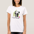 Pesquisar por desenho do urso panda camisetas Preto e branco