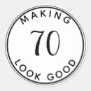 Pesquisar por aniversário 70 adesivos Celebração