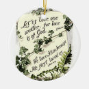 Pesquisar por o amor é amor ornamentos Cristão