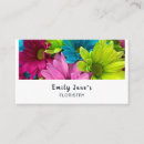 Pesquisar por flores coloridas cartao de visita Qualquer pessoa