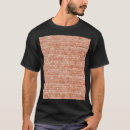 Pesquisar por vermelho tijolo camisetas Parede