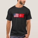 Pesquisar por bandeira turca camisetas Americano