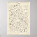 Pesquisar por mapa de paris pôsteres Mapa da cidade