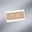 Pesquisar por logotipo do cupcake cartao de visita Vintage