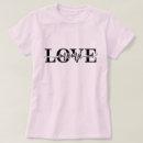 Pesquisar por letra escrita à mão camisetas For her