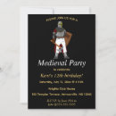 Pesquisar por partido medieval convites Cavaleiro