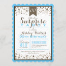 Pesquisar por surprise party convites Azul