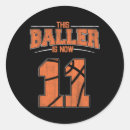 Pesquisar por 11 anos aniversário adesivos Basquete