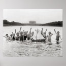 Pesquisar por natação vintage pôsteres Verão