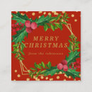 Pesquisar por feliz natal vermelho cartao de visita Xmas