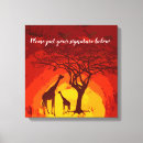 Pesquisar por sol africano impressão de canvas Girafa