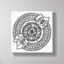 Pesquisar por colorir impressão de canvas Zendoodle