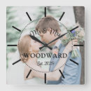 Pesquisar por casamento romântico relogios de parede Foto