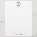 Pesquisar por cabeçalho preto e branco papel timbrado Elegante