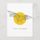 Pesquisar por lua amarela cartoes postais Halloween