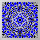 Pesquisar por mandala azul pôsteres Abstrato