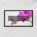 Pesquisar por orquídeas cartao de visita Customer