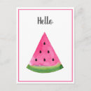 Pesquisar por watermelon cartoes postais Comida