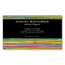 Pesquisar por listrado colorido cartao de visita Arco íris