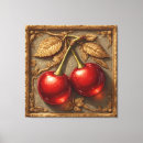Pesquisar por fruta vermelha impressão de canvas Cerejas