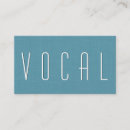 Pesquisar por vocal cartao de visita Simples