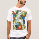 Pesquisar por papagaio tropical camisetas Padrão