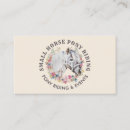 Pesquisar por horse cartao de visita Equestre