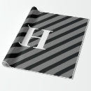 Pesquisar por listras preto e branco papel de presente For him