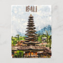 Pesquisar por vintage bali cartoes postais Templo