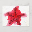 Pesquisar por starfish cartoes postais Aquarela