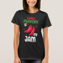 Pesquisar por pimenta vermelha quente camisetas Pimentos