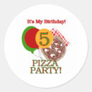 Pesquisar por aniversário partido pizza adesivos Miúdos
