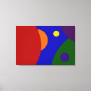 Pesquisar por arco íris impressão de canvas For her