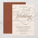 Pesquisar por ocidental casamento convites Terracota