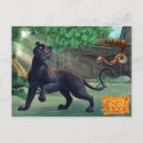 Pesquisar por o livro da selva cartoes postais Bagheera