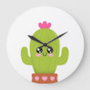 Pesquisar por kawaii relogios de parede Cacto