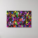 Pesquisar por splatter impressão de canvas Arte