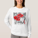 Pesquisar por mão vermelha camisetas Flores