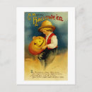 Pesquisar por crianças do victorian cartoes postais Halloween