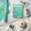 Pesquisar por sereia verde papel de presente Brilho