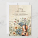 Pesquisar por violino convites Vintage